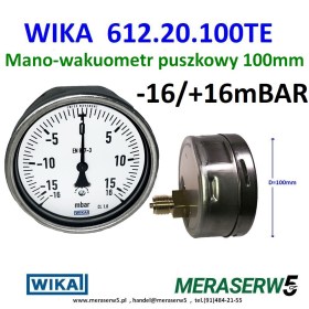 -16+16mBAR 100mm